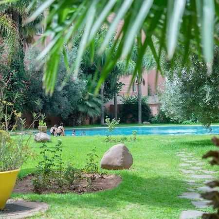 Bel Appart Hivernage Avec Belle Terrasse Marrakesch Exterior foto