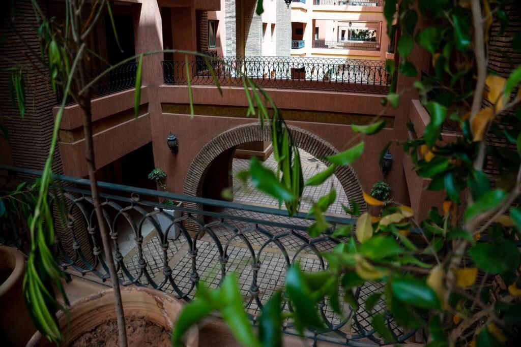 Bel Appart Hivernage Avec Belle Terrasse Marrakesch Exterior foto