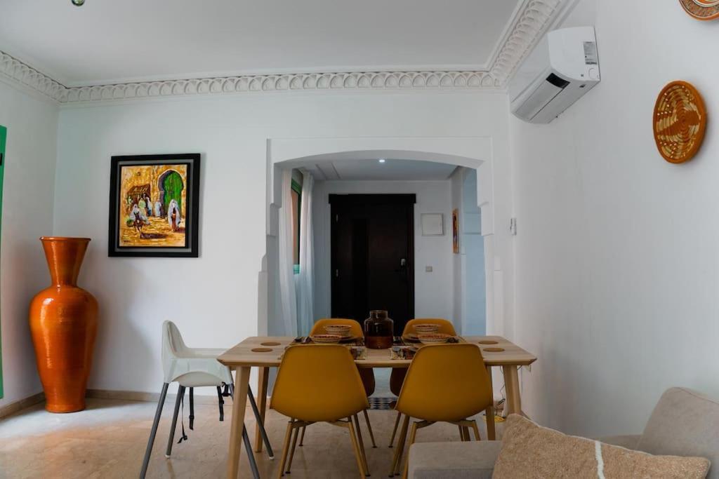 Bel Appart Hivernage Avec Belle Terrasse Marrakesch Exterior foto